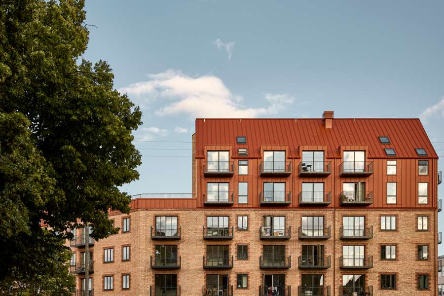 The classic gets a modern twist in Copenhagen blocks created with steel profiles, Køhlers Have, Borgmester Christiansens Gade 17, 2450 København SV